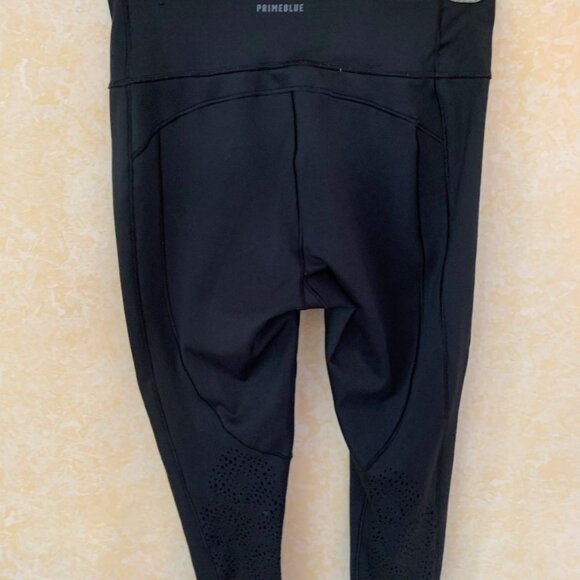 2️⃣ for $20 adidas 7/8 length PRIMEBLUE leggings with laser cut-outs BLACK MED - Picture 5 of 13